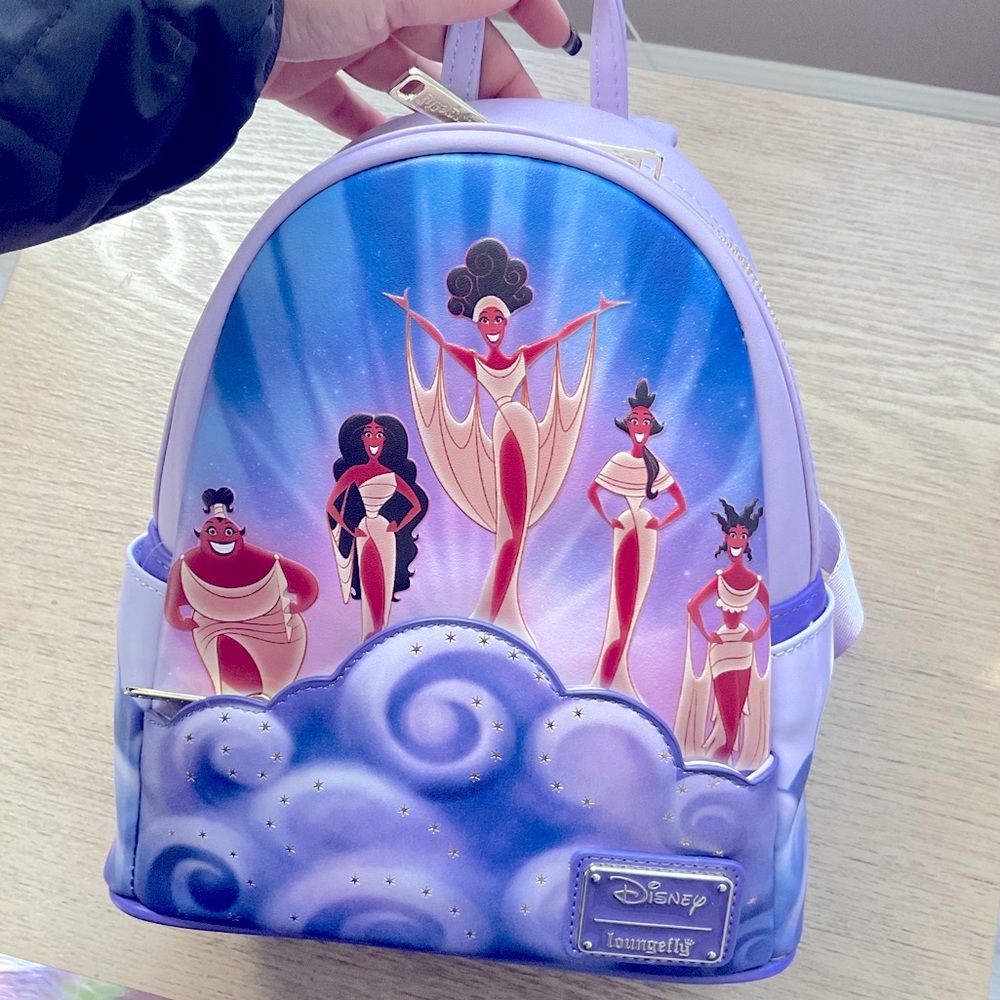 Loungefly Disney Hercules The Muses Mini Backpack